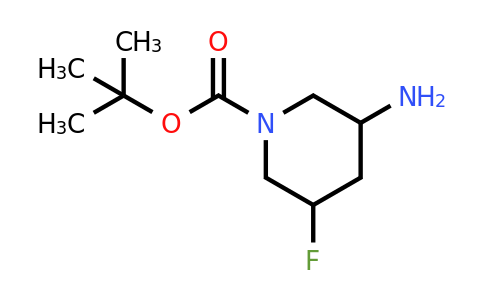 CAS 1356342-41-0 | 3-Amino-5-fluoro-piperidine-1-carboxylic acid tert-butyl ester