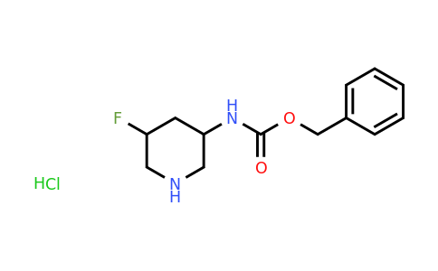 CAS 1356342-49-8 | Benzyl (5-fluoropiperidin-3-yl)carbamate hydrochloride