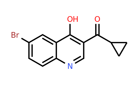 CAS 1356953-23-5 | (6-Bromo-4-hydroxyquinolin-3-yl)(cyclopropyl)methanone