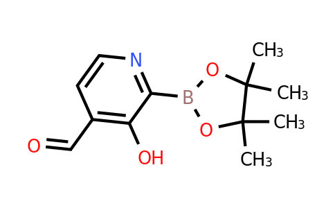 CAS 1356962-17-8 | (4-Formyl-3-hydroxypyridin-2-YL)boronic acid pinacol ester