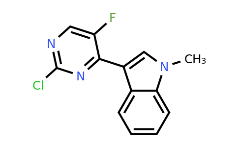 CAS 1356963-20-6 | 3-(2-chloro-5-fluoropyrimidin-4-yl)-1-methyl-1H-indole