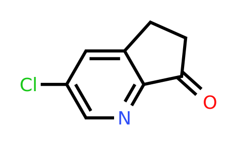 CAS 1357097-06-3 | 3-chloro-5,6-dihydro-7H-cyclopenta[b]pyridin-7-one
