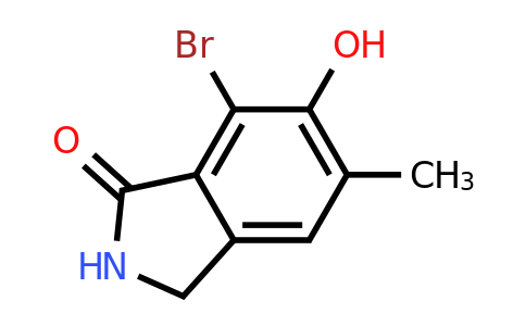 CAS 1357147-46-6 | 7-Bromo-6-hydroxy-5-methylisoindolin-1-one