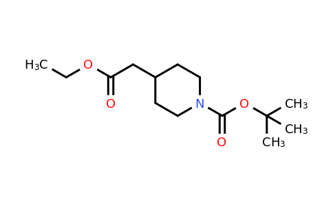 CAS 135716-09-5 | tert-butyl 4-(2-ethoxy-2-oxoethyl)piperidine-1-carboxylate