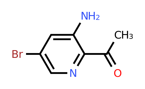 CAS 1357259-50-7 | 1-(3-Amino-5-bromopyridin-2-YL)ethanone