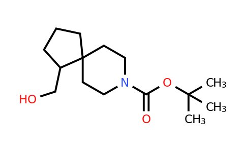 tert-butyl 4-(hydroxymethyl)-8-azaspiro[4.5]decane-8-carboxylate