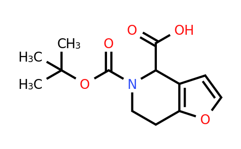 CAS 1357352-03-4 | 5-[(tert-butoxy)carbonyl]-4H,5H,6H,7H-furo[3,2-c]pyridine-4-carboxylic acid