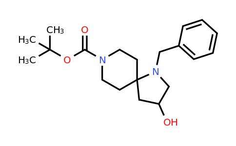 CAS 1357353-34-4 | 1,8-Diazaspiro[4.5]decane-8-carboxylic acid,3-hydroxy-1-(phenylmethyl)-,1,1-dimethylethyl ester