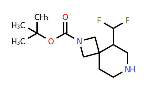 CAS 1357353-93-5 | 2,​7-​Diazaspiro[3.5]​nonane-​2-​carboxylic acid, 5-​(difluoromethyl)​-​, 1,​1-​dimethylethyl ester