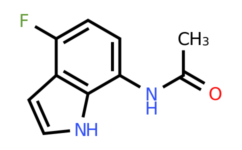 CAS 1357376-42-1 | N-(4-fluoro-1H-indol-7-yl)acetamide