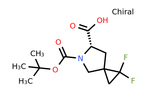 CAS 1357482-03-1 | (6S)-5-(tert-Butoxycarbonyl)-1,1-difluoro-5-azaspiro[2.4]heptane-6-carboxylic acid