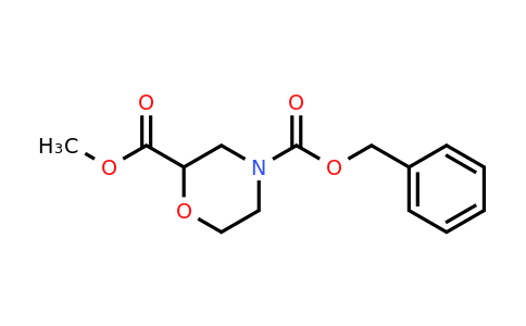 CAS 135782-22-8 | 4-benzyl 2-methyl morpholine-2,4-dicarboxylate