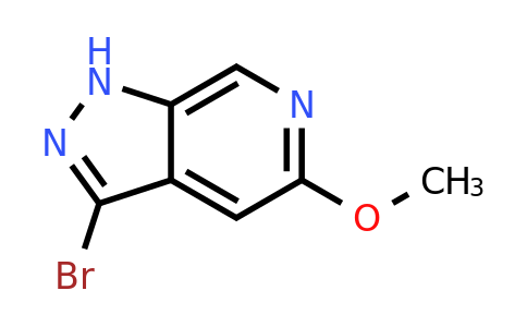 CAS 1357945-39-1 | 3-bromo-5-methoxy-1H-pyrazolo[3,4-c]pyridine