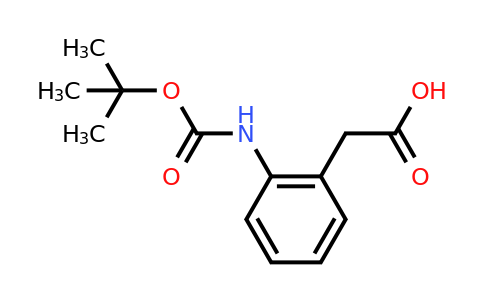 CAS 135807-51-1 | 2-(2-{[(tert-butoxy)carbonyl]amino}phenyl)acetic acid
