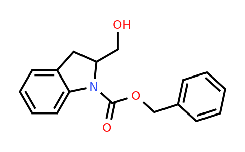 CAS 135829-04-8 | Benzyl 2-(hydroxymethyl)indoline-1-carboxylate