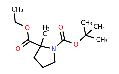 CAS 1358782-35-0 | O1-tert-butyl O2-ethyl 2-methylpyrrolidine-1,2-dicarboxylate