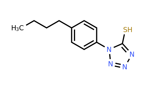 CAS 135965-07-0 | 1-(4-butylphenyl)-1H-1,2,3,4-tetrazole-5-thiol