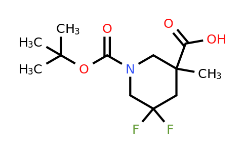 CAS 1359656-96-4 | 1-tert-butoxycarbonyl-5,5-difluoro-3-methyl-piperidine-3-carboxylic acid