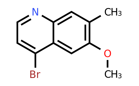 CAS 1359703-75-5 | 4-Bromo-6-methoxy-7-methylquinoline