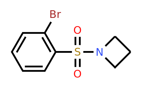 CAS 1359705-87-5 | 1-((2-Bromophenyl)sulfonyl)azetidine