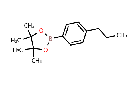 CAS 1359844-00-0 | 4,4,5,5-Tetramethyl-2-(4-propylphenyl)-1,3,2-dioxaborolane