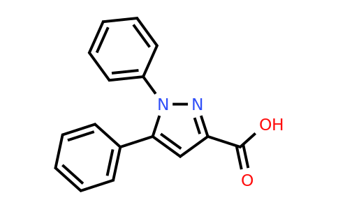 CAS 13599-22-9 | 1,5-Diphenyl-1H-pyrazole-3-carboxylic acid