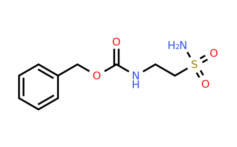 CAS 136027-17-3 | (2-Sulfamoyl-ethyl)-carbamic acid benzyl ester