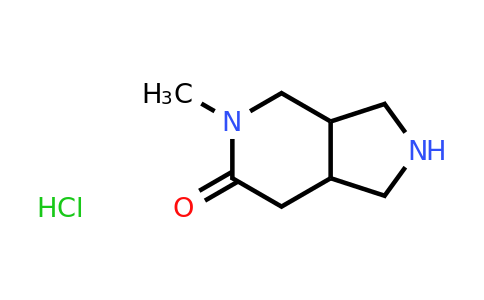CAS 1360363-94-5 | 5-methyl-2,3,3a,4,7,7a-hexahydro-1H-pyrrolo[3,4-c]pyridin-6-one;hydrochloride