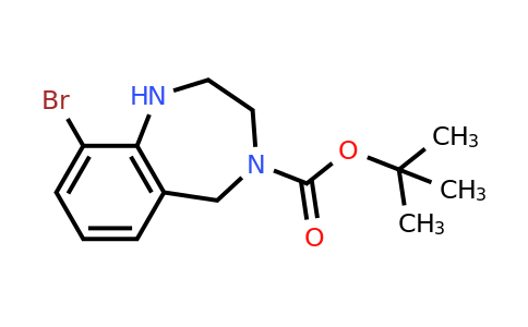 CAS 1360438-06-7 | tert-butyl 9-bromo-2,3,4,5-tetrahydro-1H-1,4-benzodiazepine-4-carboxylate