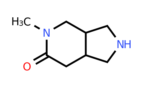 CAS 1360534-91-3 | 5-methyl-2,3,3a,4,7,7a-hexahydro-1H-pyrrolo[3,4-c]pyridin-6-one