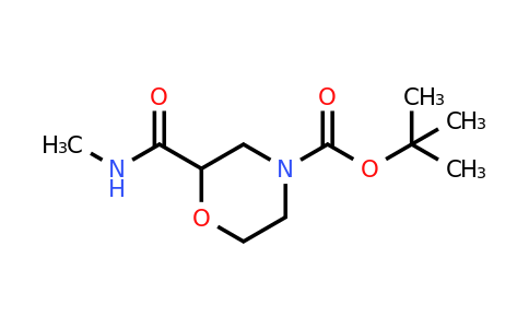 CAS 1360587-83-2 | tert-butyl 2-(methylcarbamoyl)morpholine-4-carboxylate
