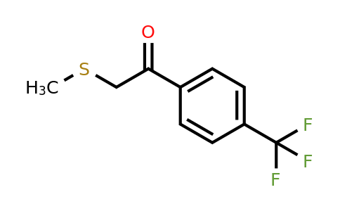 CAS 136067-94-2 | 2-(methylsulfanyl)-1-[4-(trifluoromethyl)phenyl]ethan-1-one