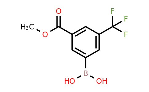 CAS 1360771-83-0 | [3-(Methoxycarbonyl)-5-(trifluoromethyl)phenyl]boronic acid