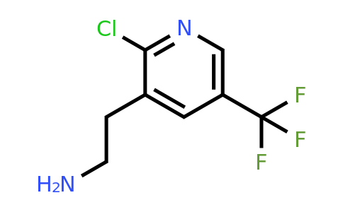 CAS 1360883-59-5 | 2-[2-Chloro-5-(trifluoromethyl)pyridin-3-YL]ethanamine