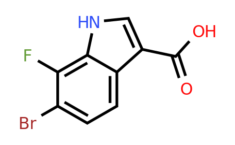 CAS 1360883-77-7 | 6-bromo-7-fluoro-1H-indole-3-carboxylic acid