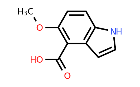CAS 1360886-14-1 | 5-Methoxy-1h-indole-4-carboxylic acid
