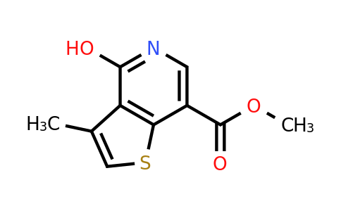 CAS 1360890-60-3 | methyl 4-hydroxy-3-methylthieno[3,2-c]pyridine-7-carboxylate