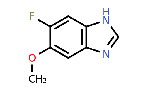 CAS 1360899-25-7 | 6-fluoro-5-methoxy-1H-1,3-benzodiazole