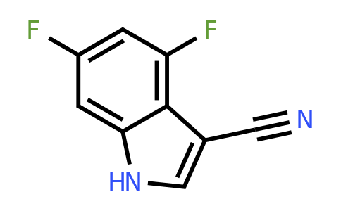CAS 1360902-73-3 | 4,6-difluoro-1H-indole-3-carbonitrile