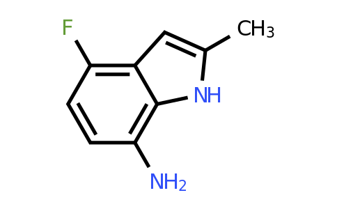 CAS 1360927-59-8 | 4-Fluoro-2-methyl-1H-indol-7-ylamine