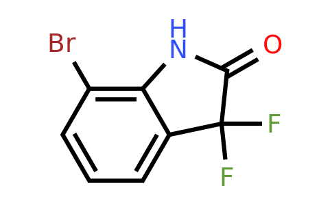 CAS 1360928-68-2 | 7-Bromo-3,3-difluoro-1,3-dihydro-2H-indol-2-one
