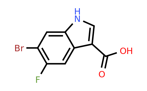 CAS 1360931-06-1 | 6-bromo-5-fluoro-1H-indole-3-carboxylic acid