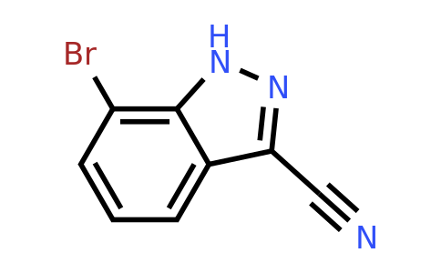 CAS 1360941-93-0 | 7-bromo-1H-indazole-3-carbonitrile