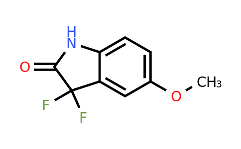 CAS 1360943-66-3 | 3,3-Difluoro-5-methoxy-1,3-dihydro-2H-indol-2-one