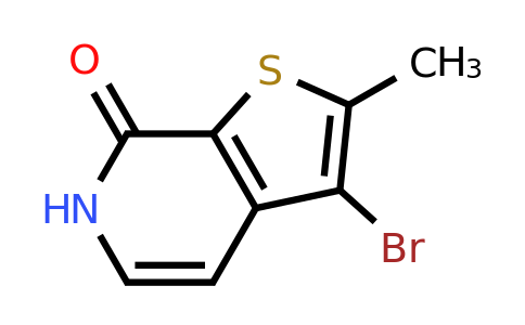 CAS 1360944-19-9 | 3-Bromo-2-methylthieno[2,3-c]pyridin-7(6H)-one