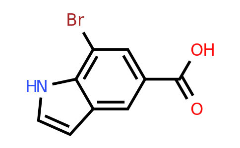 CAS 1360950-90-8 | 7-bromo-1H-indole-5-carboxylic acid