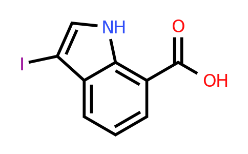 CAS 1360953-77-0 | 3-iodo-1h-indole-7-carboxylic acid