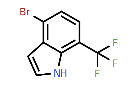 CAS 1360959-14-3 | 4-bromo-7-(trifluoromethyl)-1H-indole
