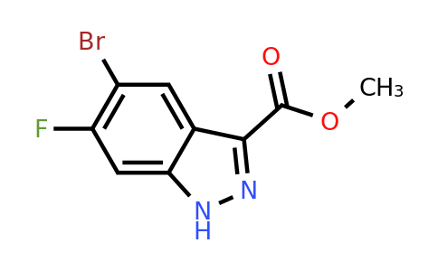 CAS 1360965-16-7 | methyl 5-bromo-6-fluoro-1H-indazole-3-carboxylate