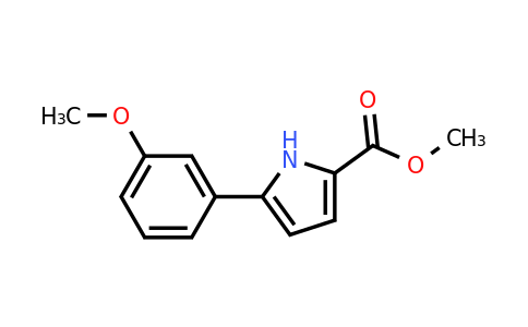CAS 1361004-05-8 | Methyl 5-(3-methoxyphenyl)-1H-pyrrole-2-carboxylate